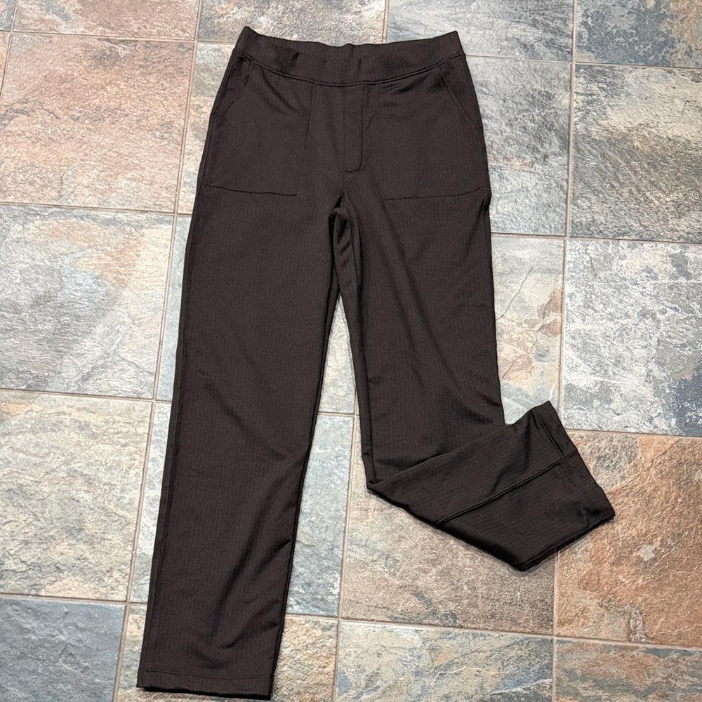 Mondetta Dark Brown Straight Leg Pants